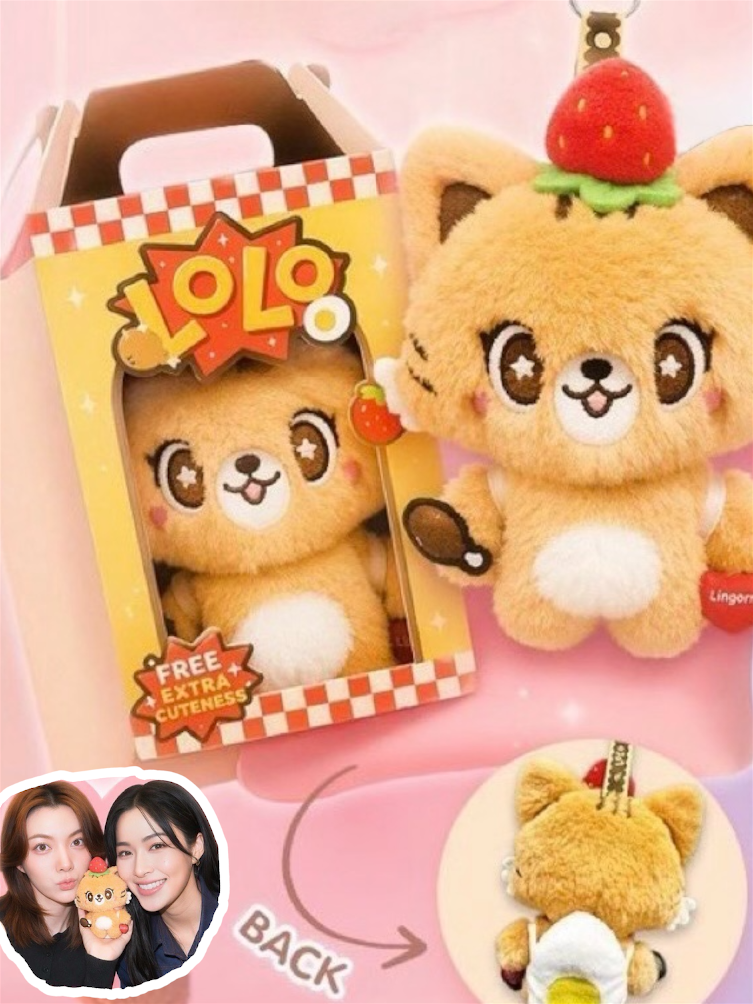 Awaiting Stock) LoLo Doll Keychain – PondPhuwinUSA