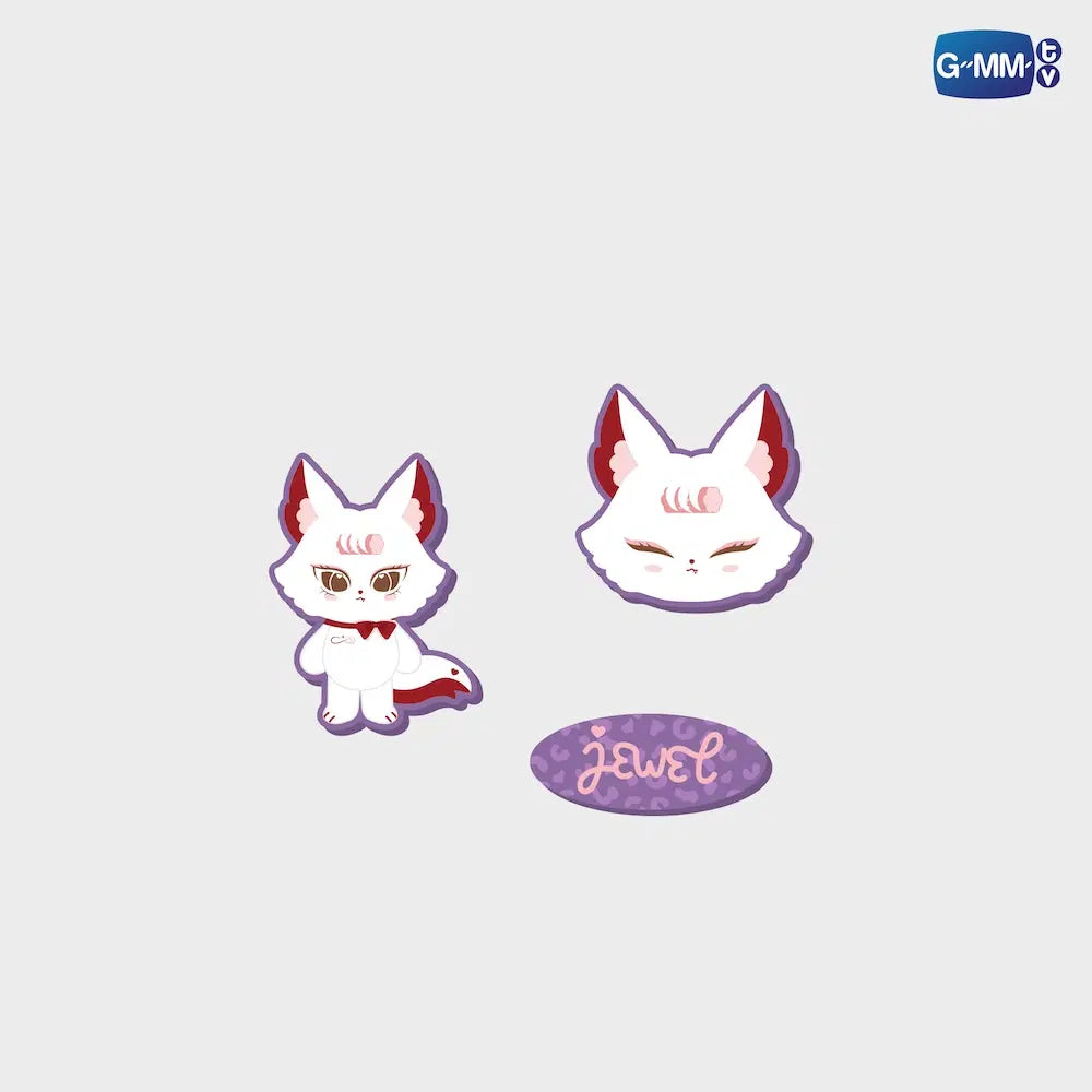 (Preorder) Fanival Fandom Character Rubber Charm Set
