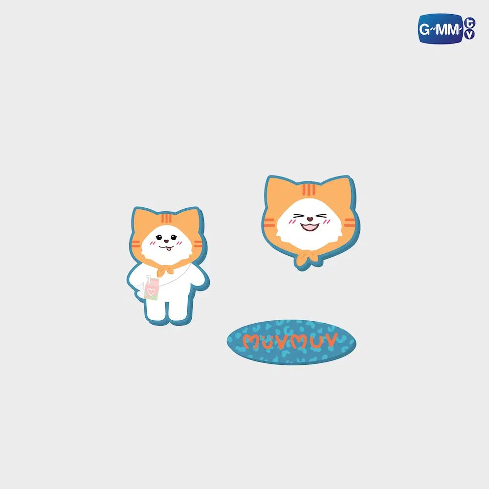 (Preorder) Fanival Fandom Character Rubber Charm Set