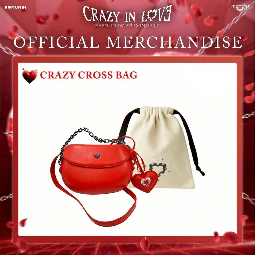 ZeeNunew Crazy in Love Heart Crossbody