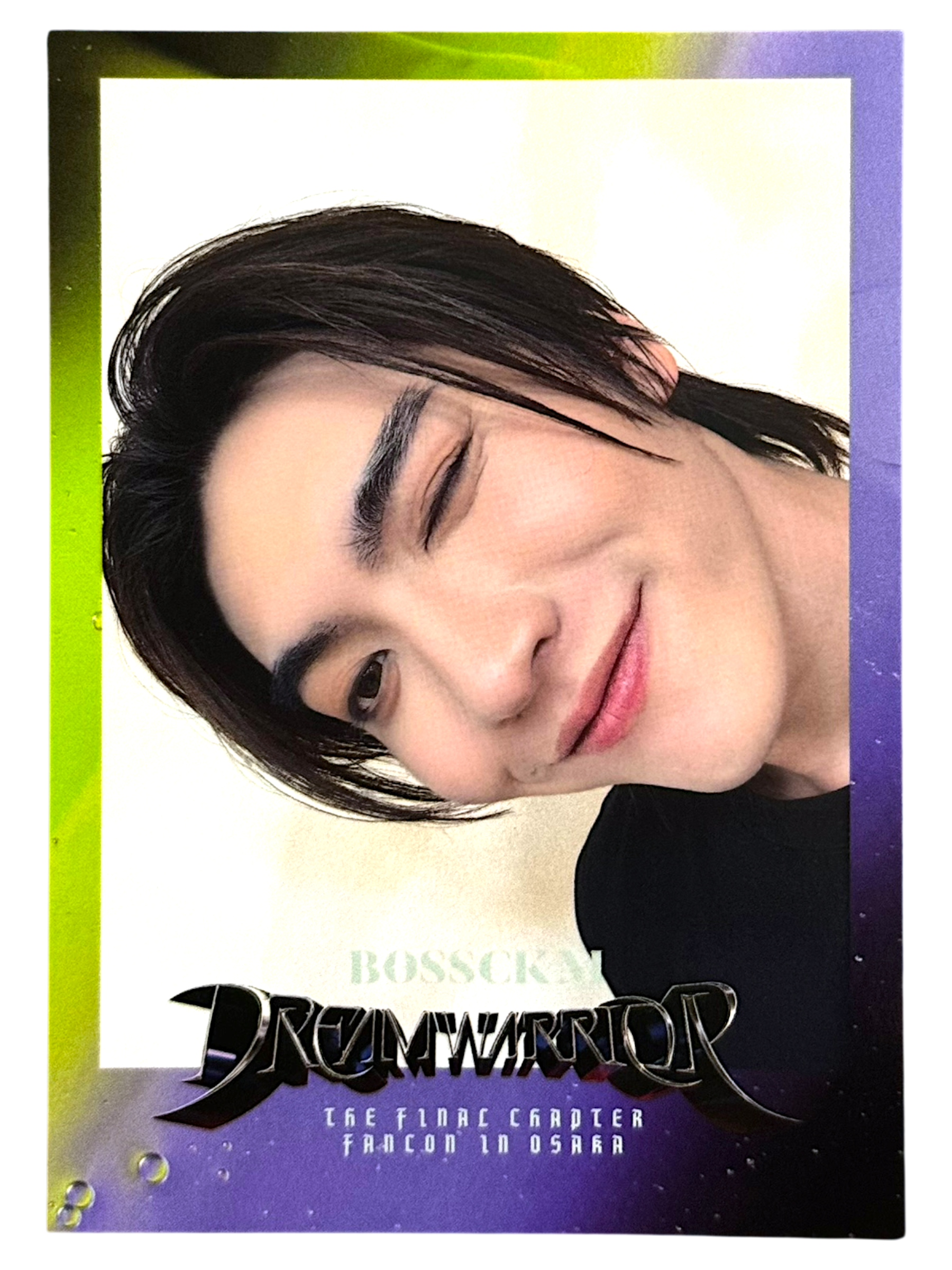 Boss Dream Warrior The Final Chapter Photocard