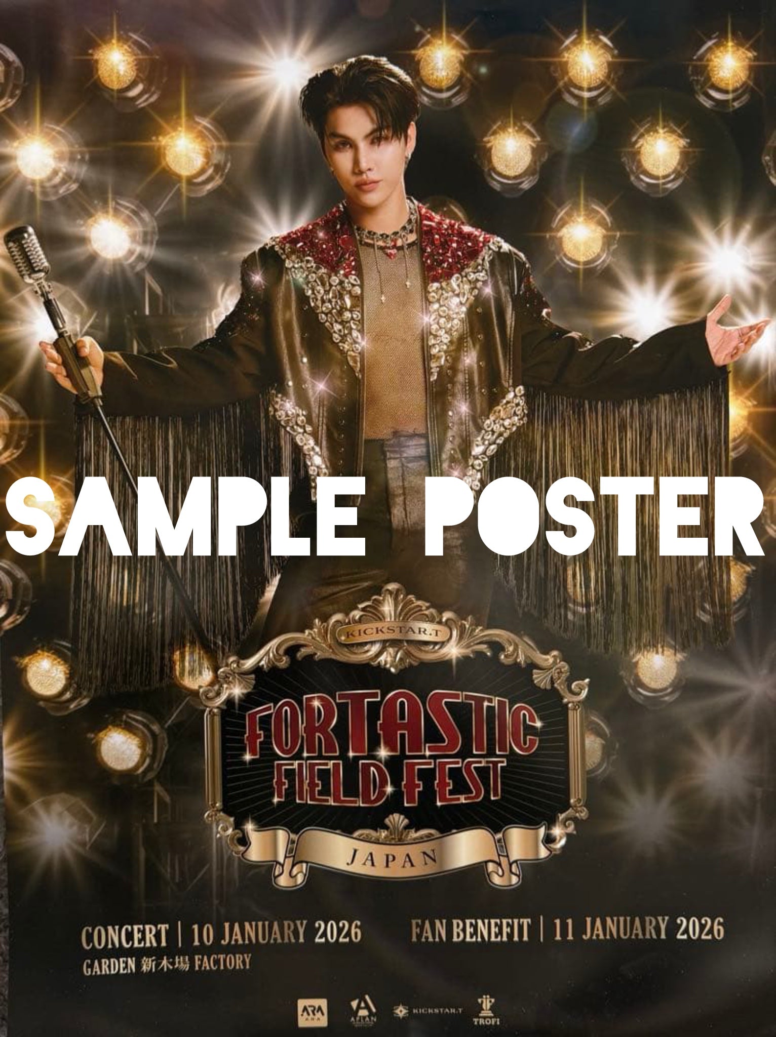 Trofi Fieldfest Japan Signed Mini Poster