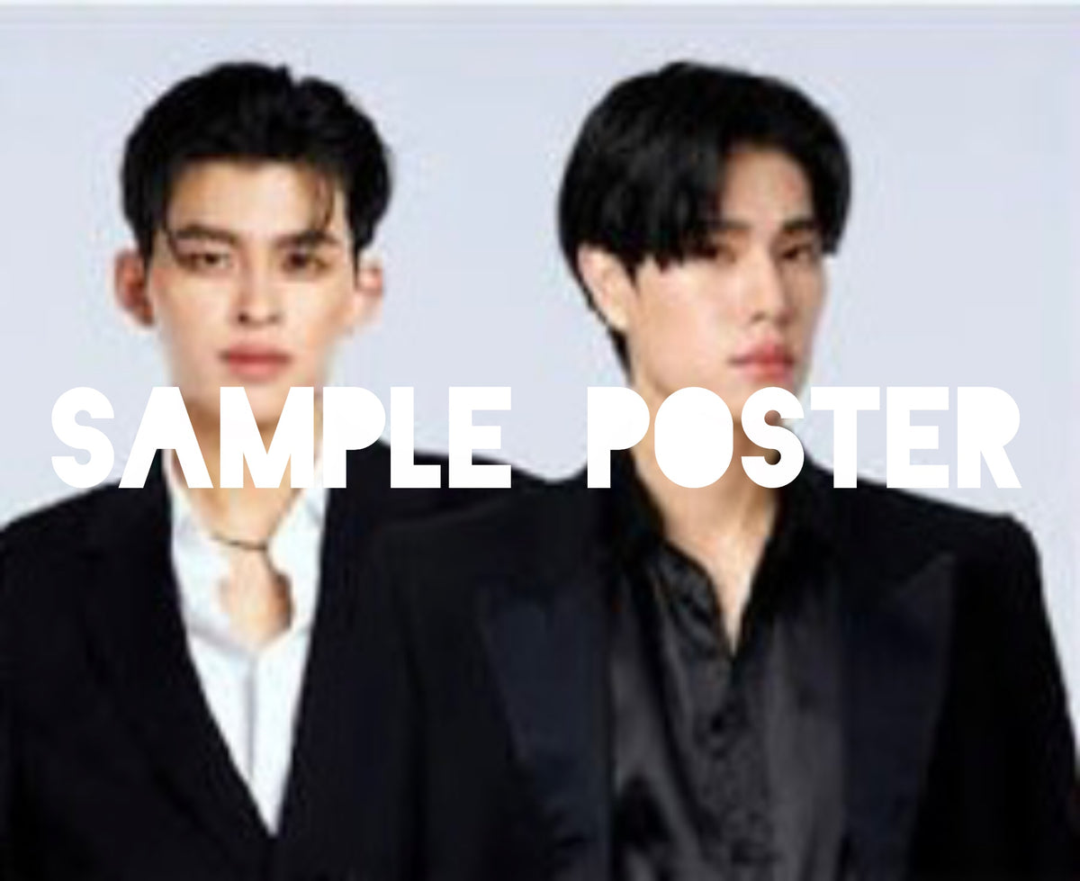 PondPhuwin JIB Dream Fanmeet Signed Poster