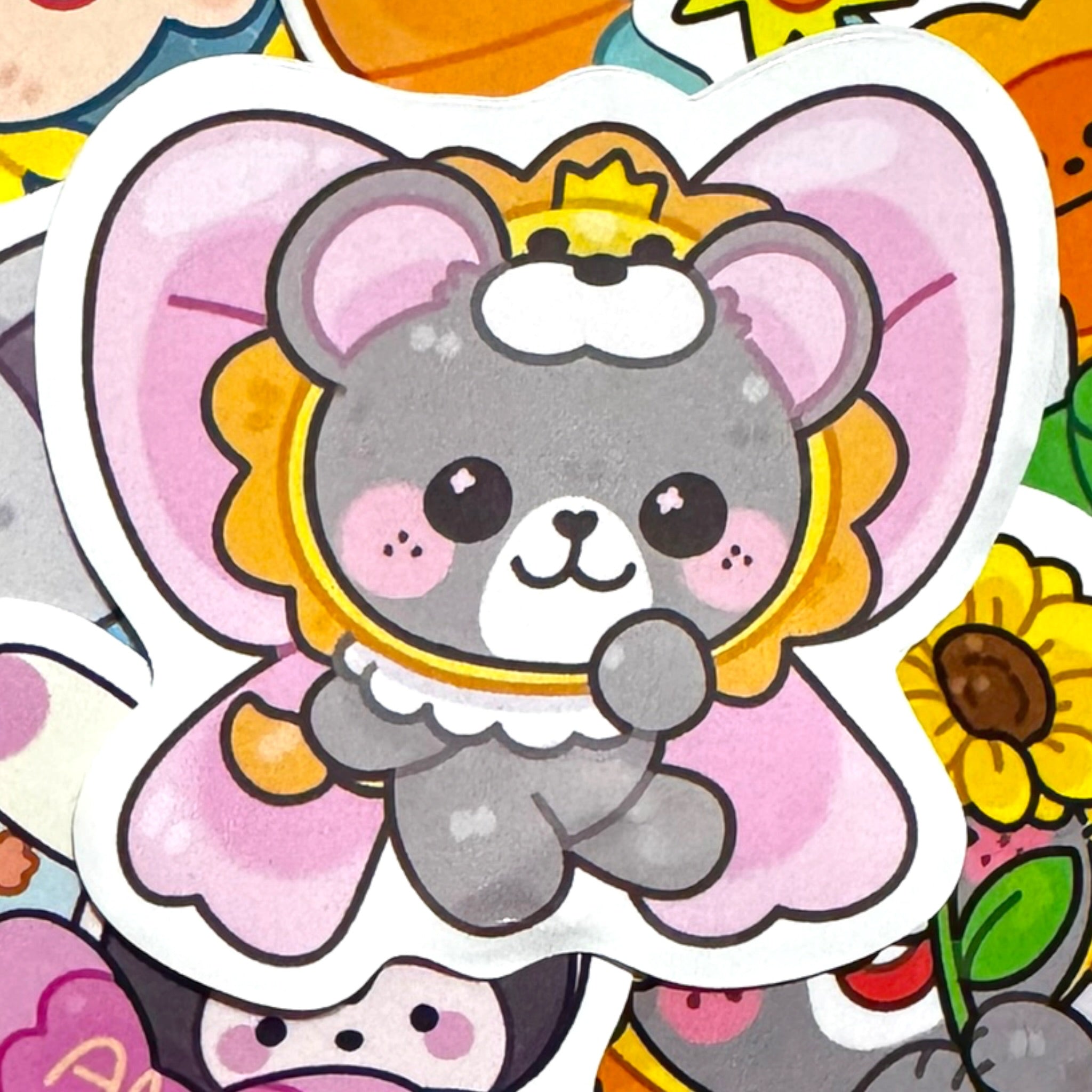 Look Khyunnoo Bow Sticker 3”