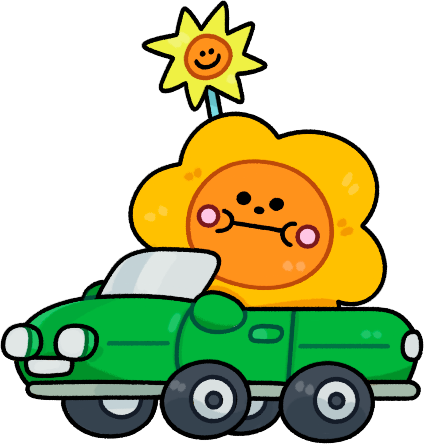 Jaidee Test Drive Sticker 3”