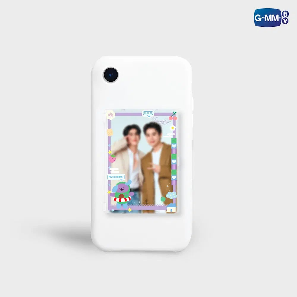 JimmySea Acrylic Magnetic Card Holder with Photocard