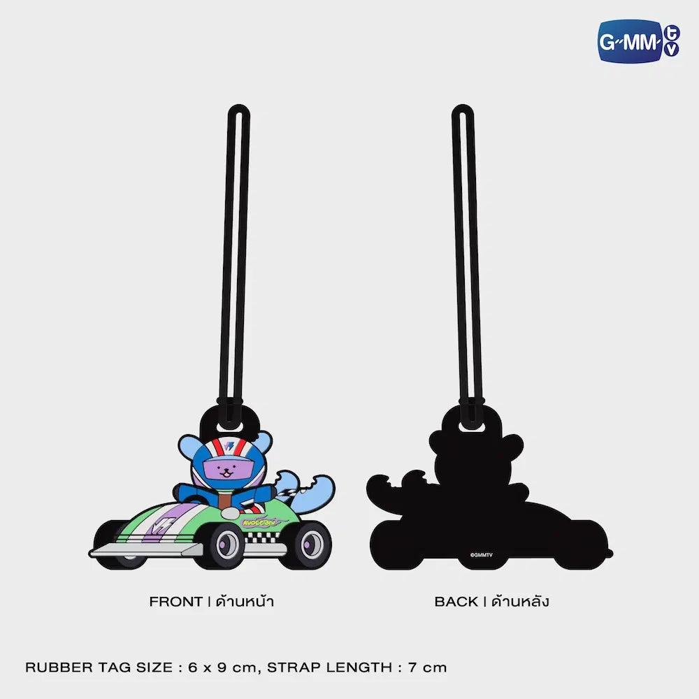 (Awaiting Stock) JimmySea LOL 2026 Heart Race Luggage Tag
