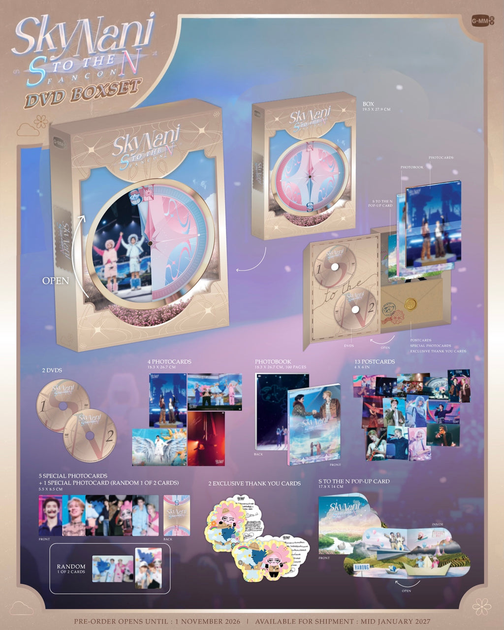 (Preorder) SkyNani S to the N Fancon DVD Boxset