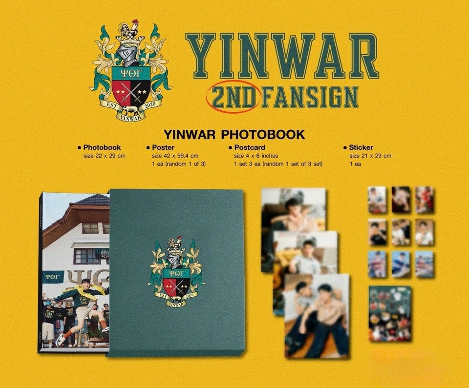 (Preorder) YinWar Signature Photobook