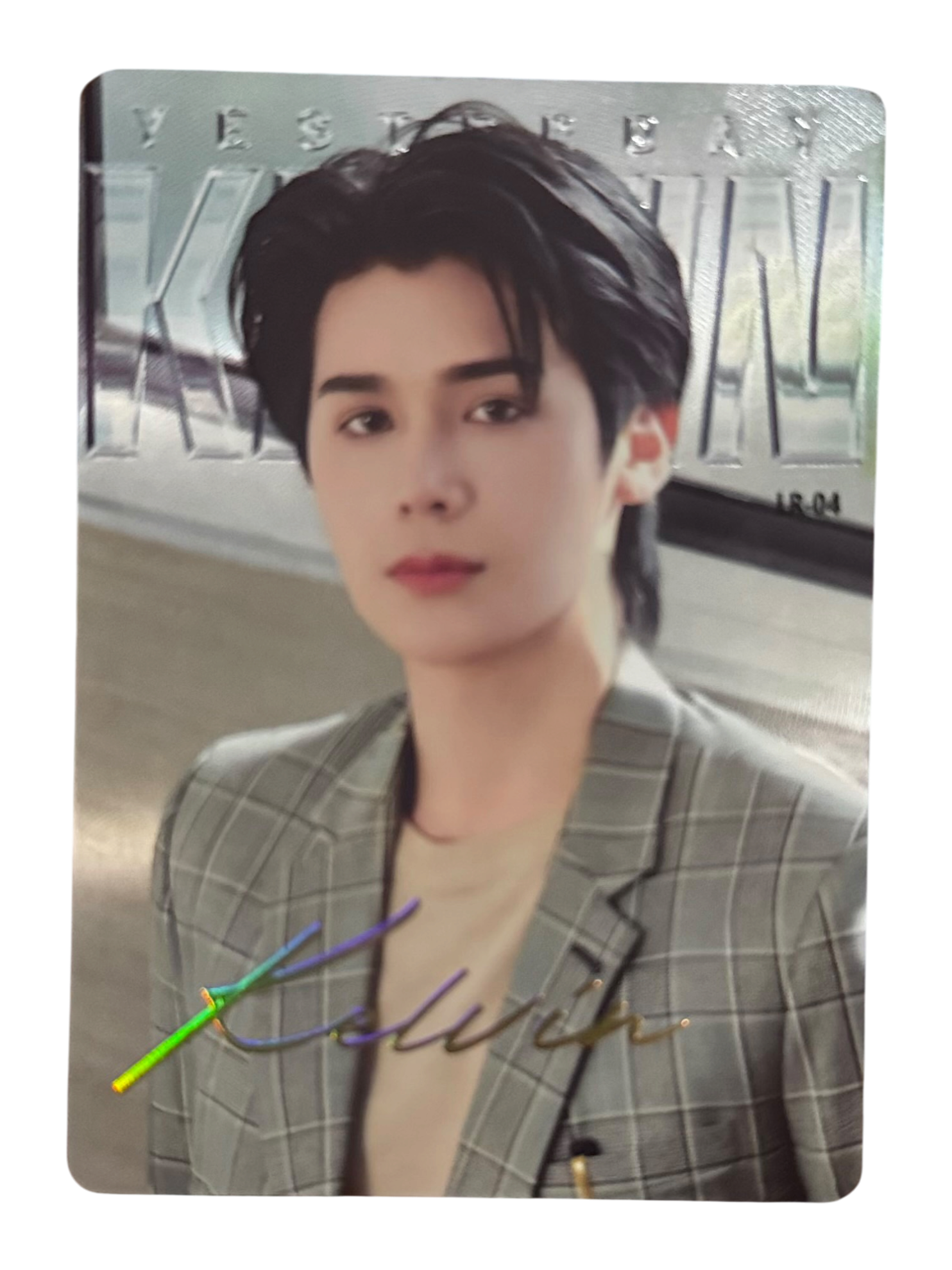 Peat Yesterday Photocard