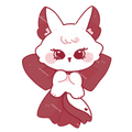 Jewel Bow Sticker 3”