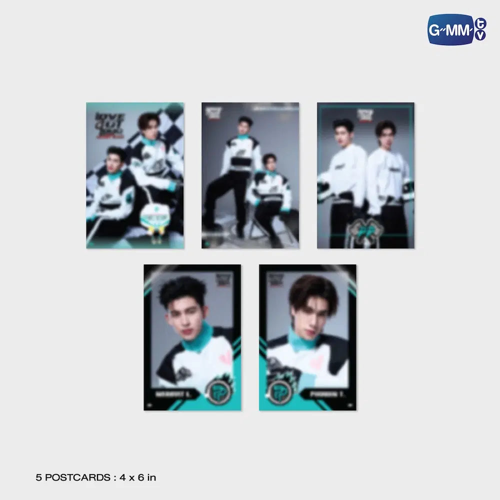 (Awaiting Stock) PondPhuwin LOL 2026 Heart Race Photo Set