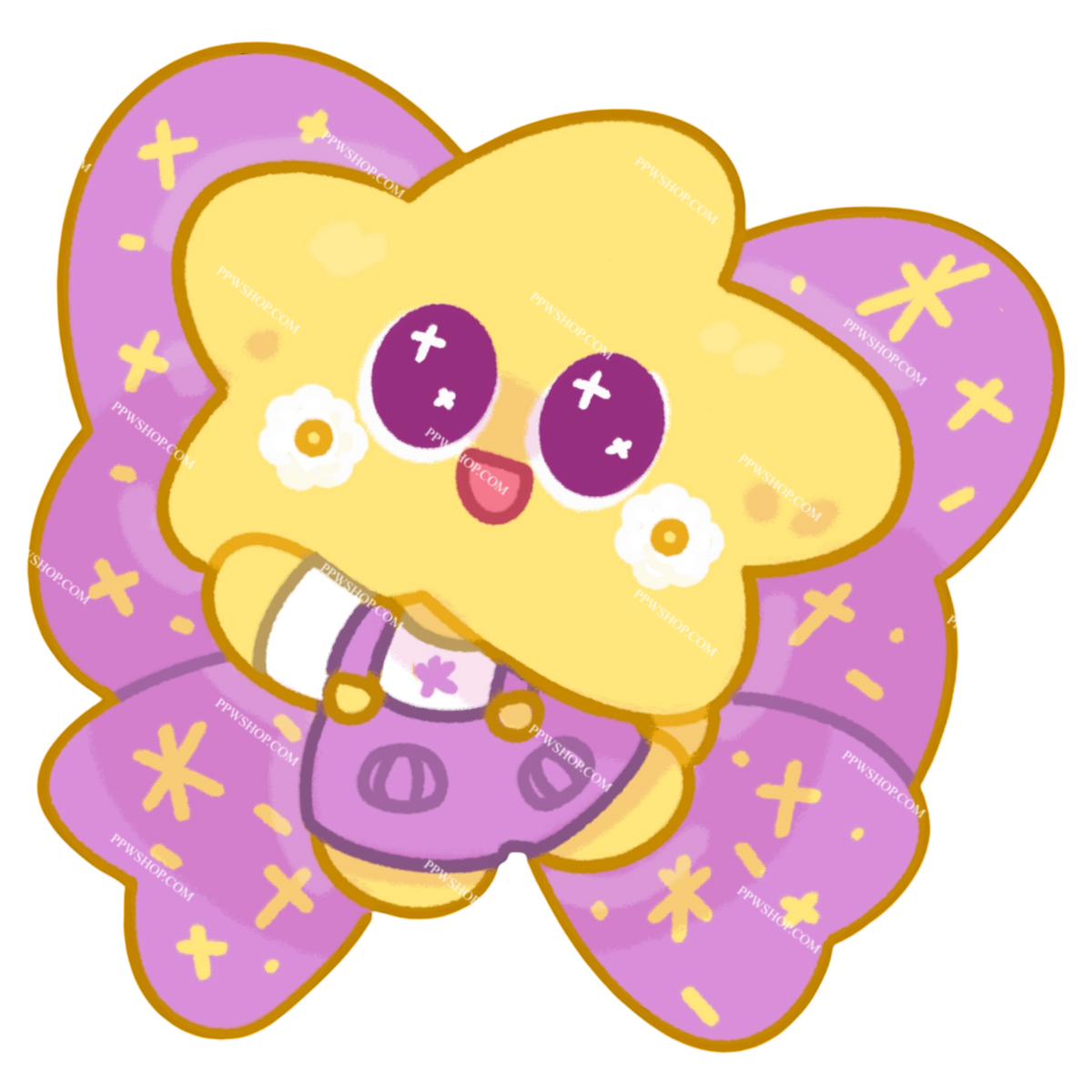 Ceri Bow Sticker 3”