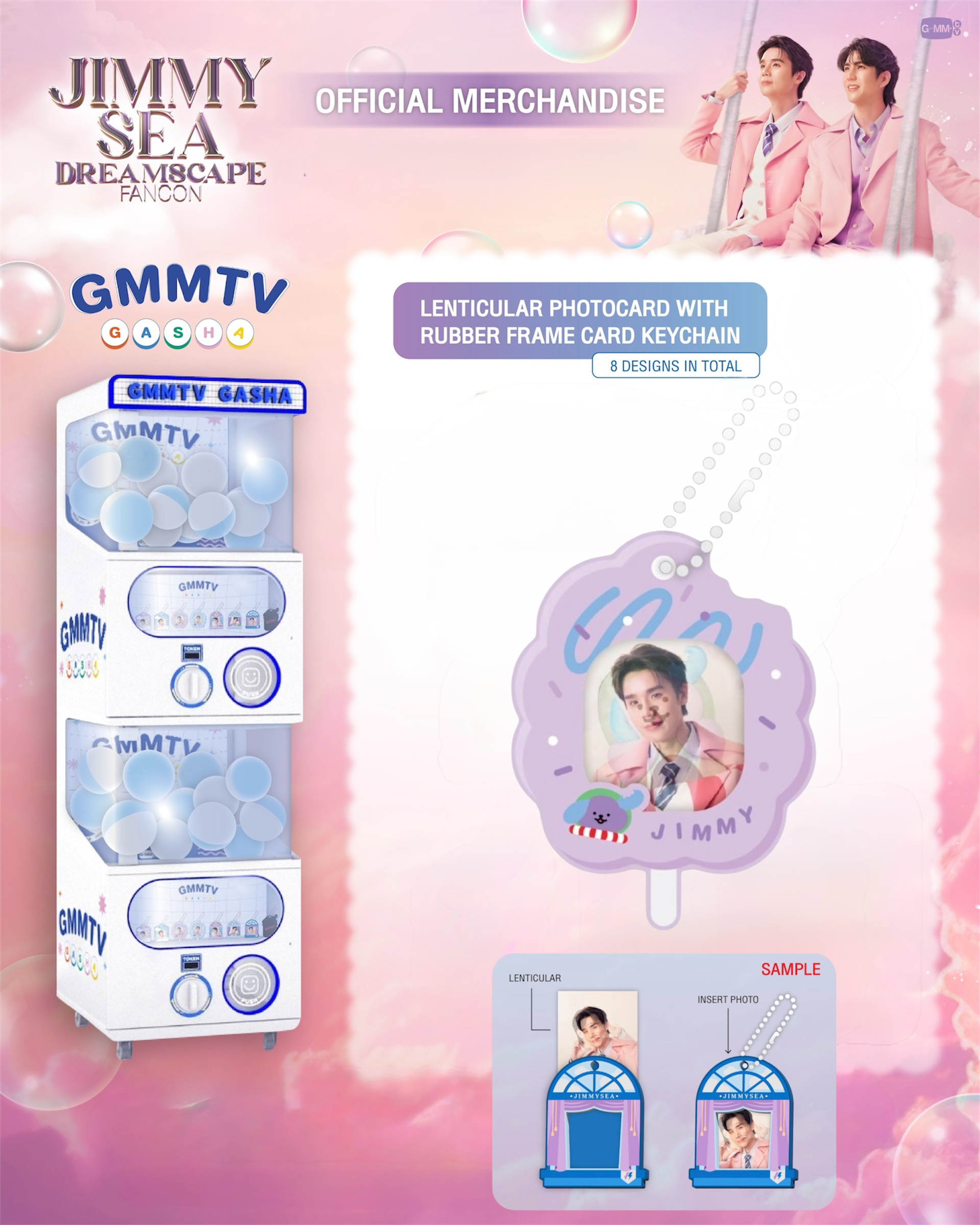 Jimmy Dreamscape Fancon Gasha Keychain