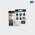 Lykn Riser Sticker Set