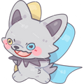 Lykyou Bow Sticker 3”
