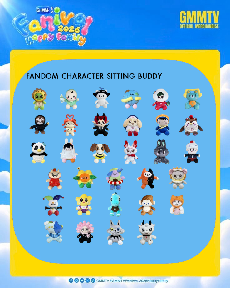 (Preorder) Fanival Fandom Character Sitting Buddy