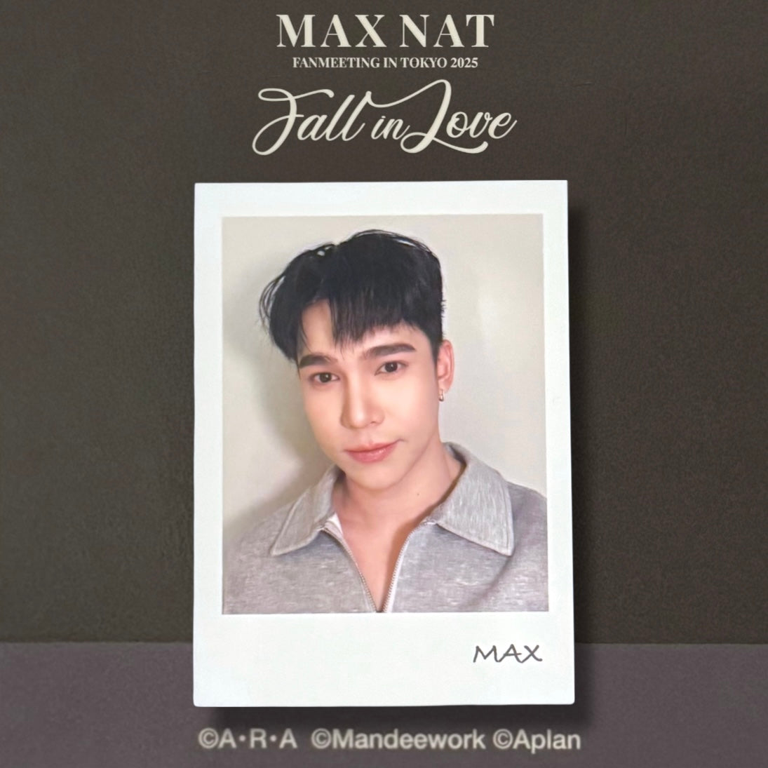 Max Falling in Love Photocard – PondPhuwinUSA