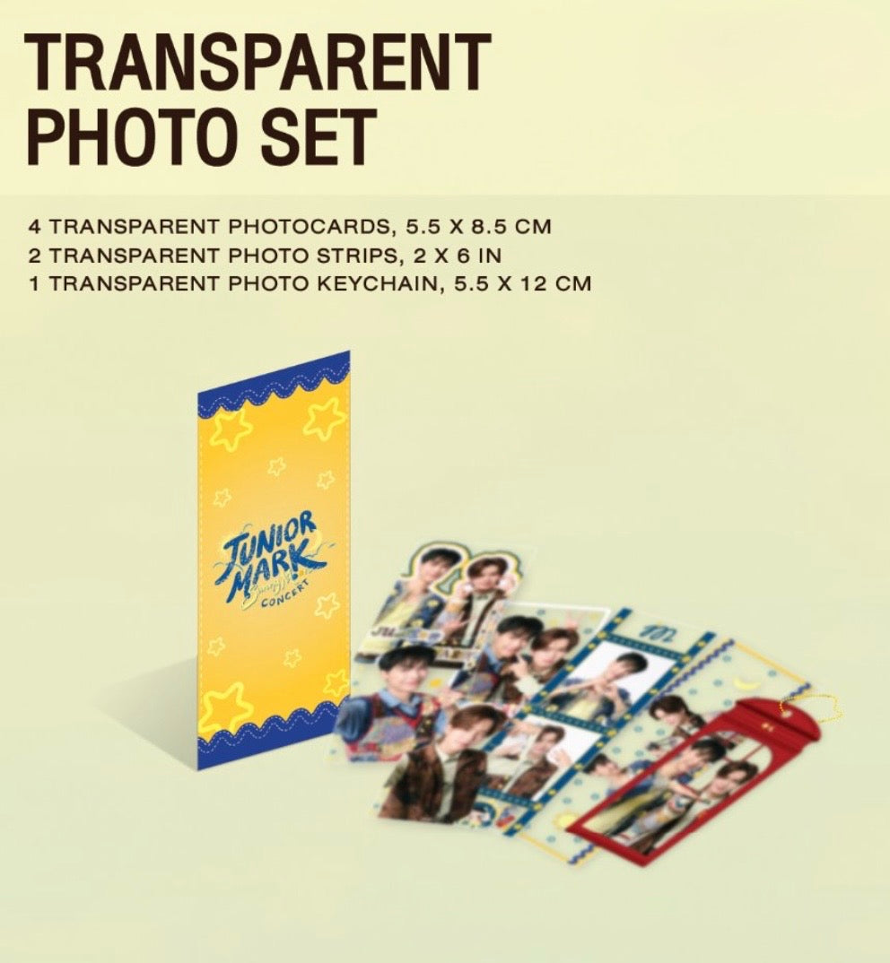 (Preorder) Sunny Moon Transparent Photo Set