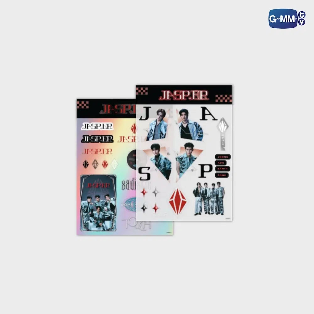 Jasper Riser Sticker Set