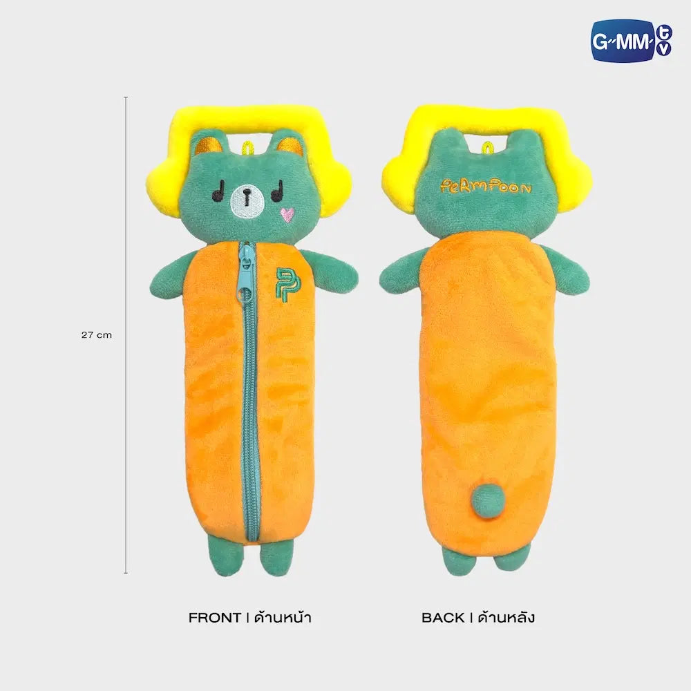 Permpoon INF26 Character Plush Pencil Case