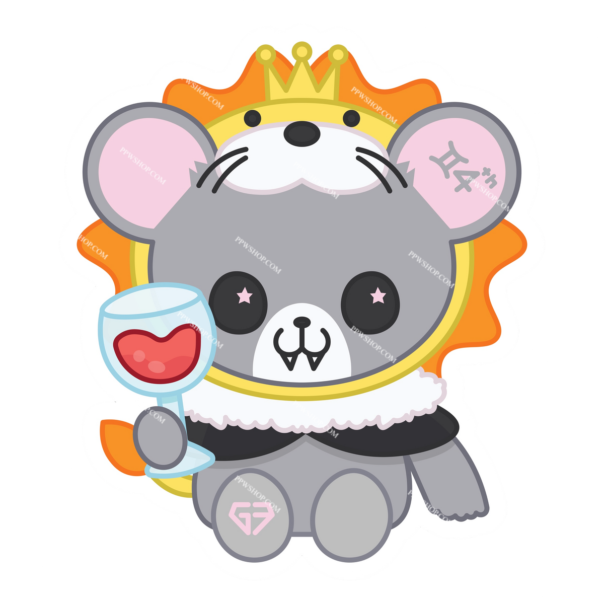 Look Khunnoo Halloween Sticker 3”