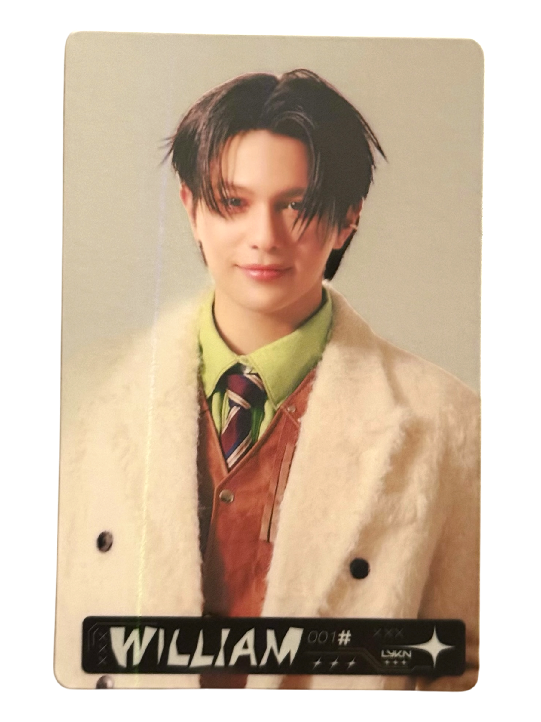 William LYKN Dusk & Dawn Japan Photocard