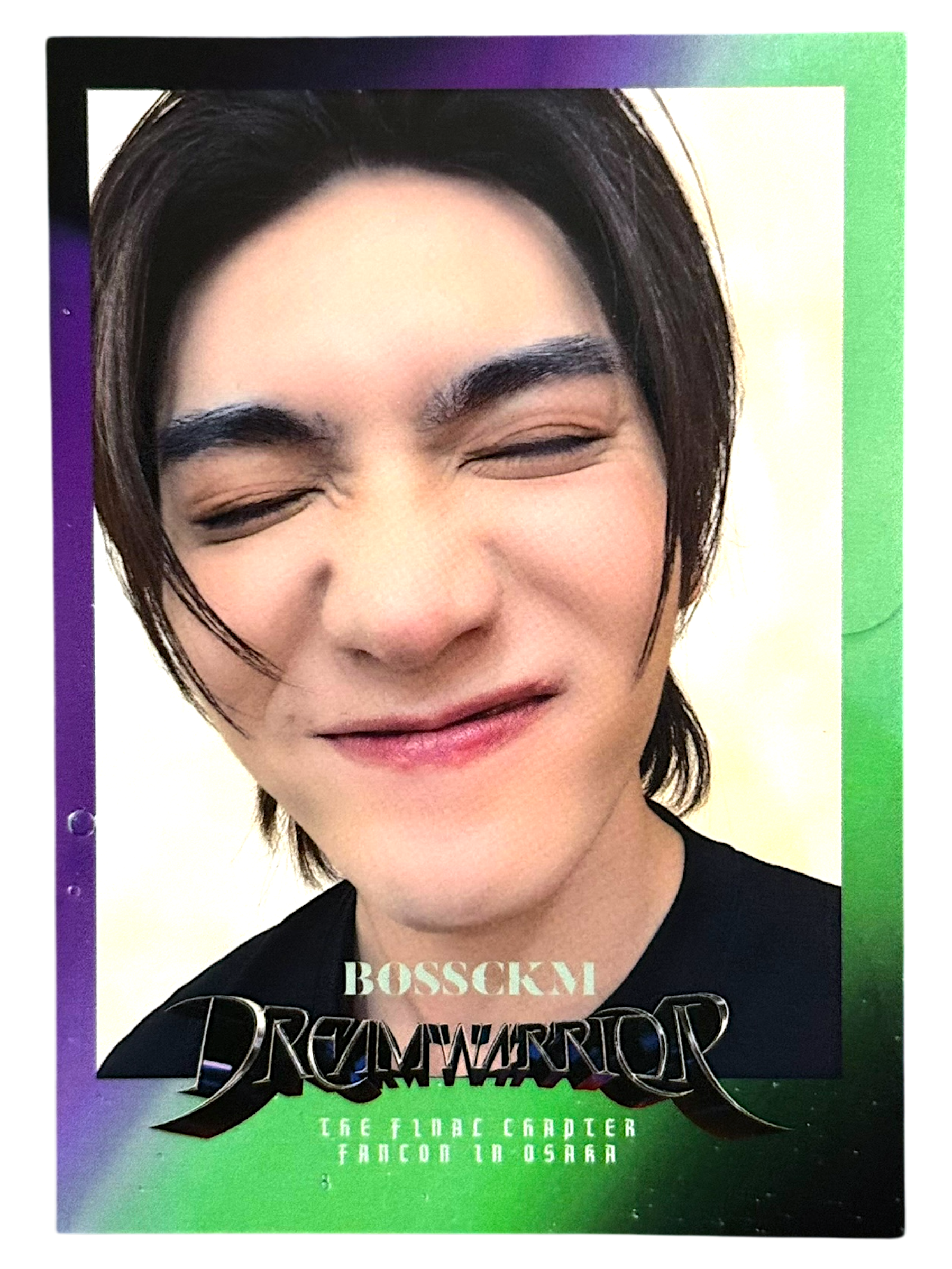 Boss Dream Warrior The Final Chapter Photocard