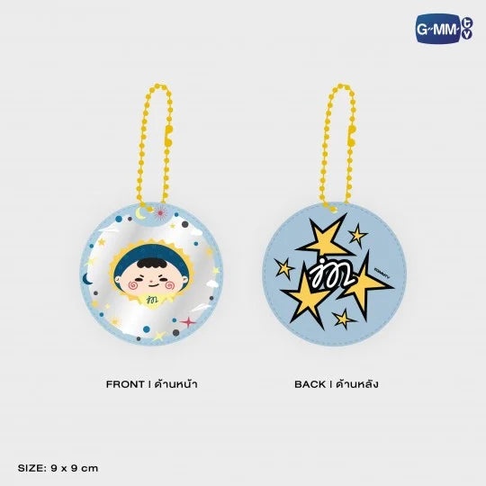 Jummo Pocket Mirror 2 Layer Keychain