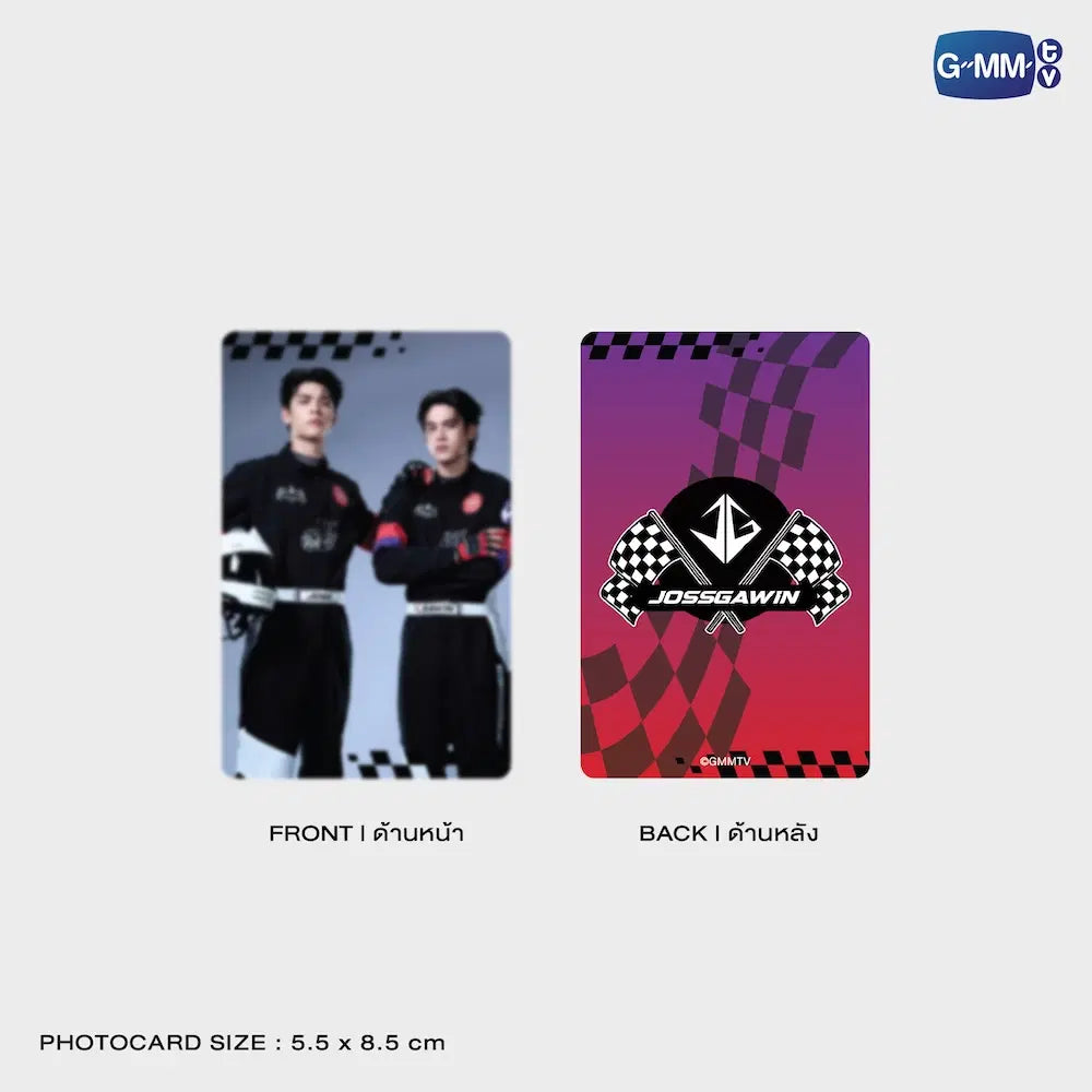 (Awaiting Stock) JossGawin LOL 2026 Heart Race Luggage Tag