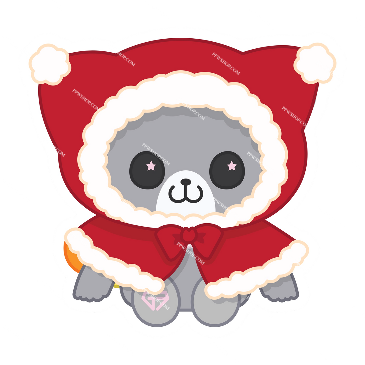 Look Khunnoo Christmas Sticker 3”