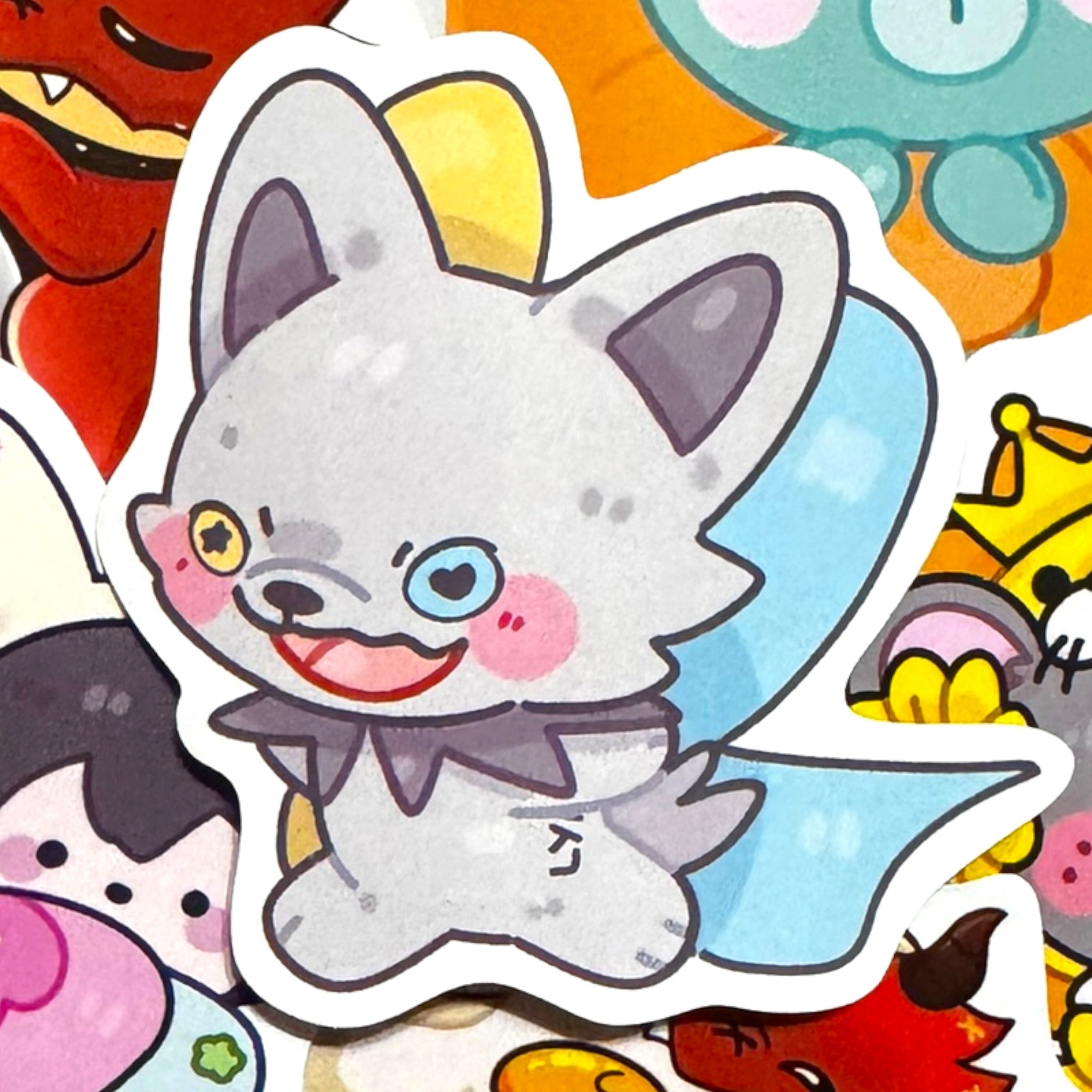 Lykyou Bow Sticker 3”