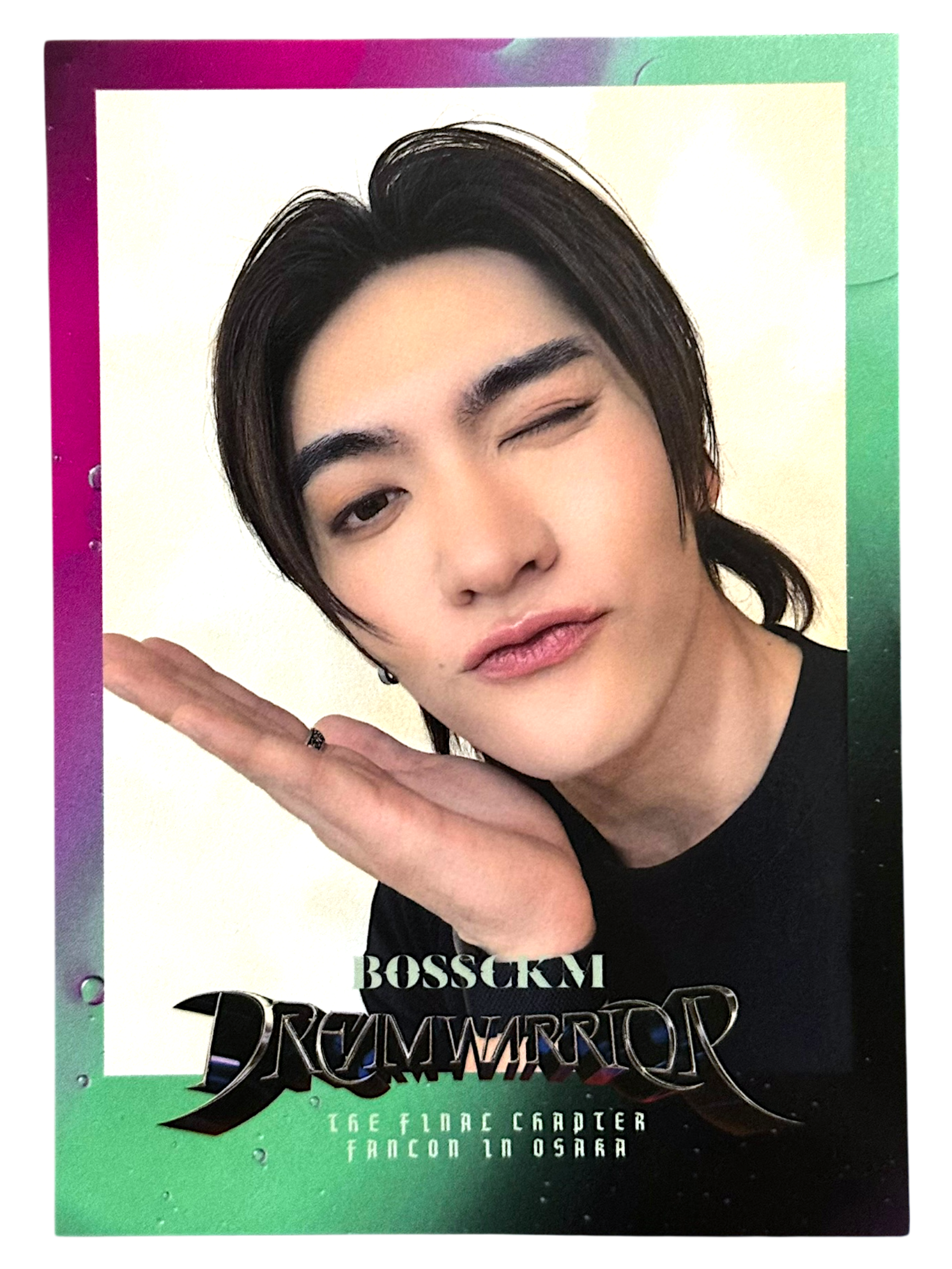 Boss Dream Warrior The Final Chapter Photocard