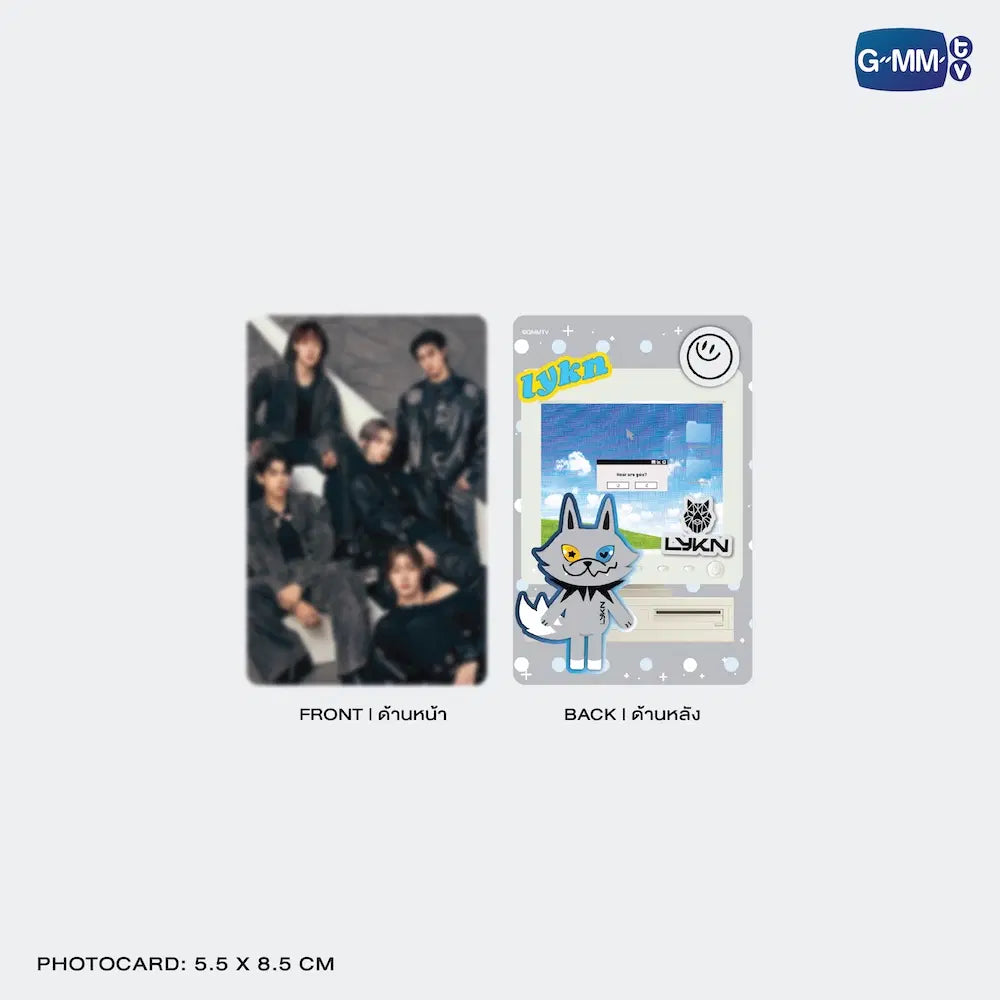 (Awaiting Stock) Lykyou Character Zip Pocket Folder