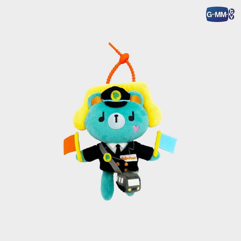 Permpoon Station Master Doll Keychain