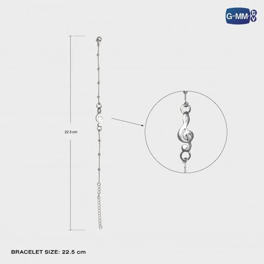 (Preorder) Melody of Secrets Music Note Bracelet