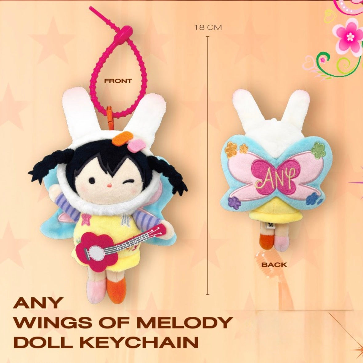 (Preorder) Any Wings of Melody Doll Keychain
