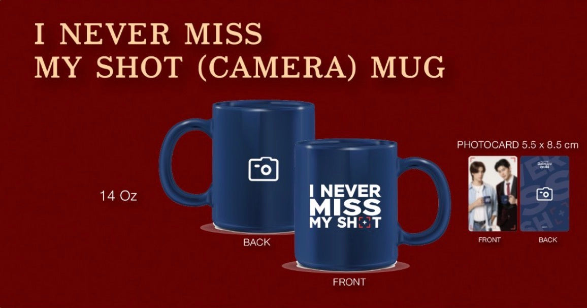 (Preorder) I Never Miss My Shot Mug