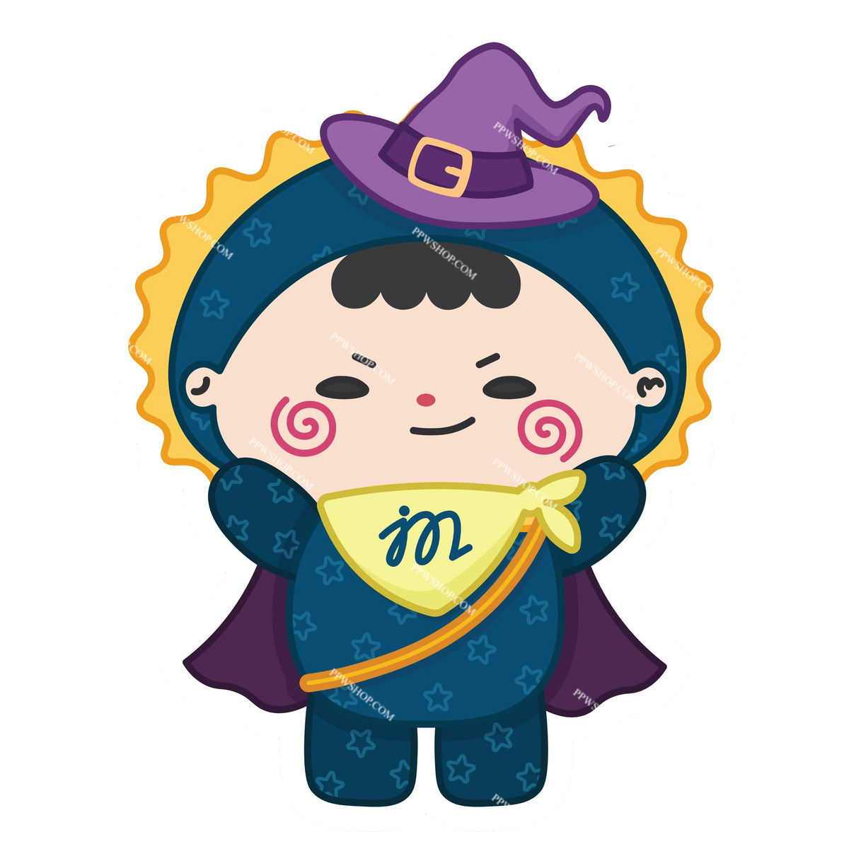 Jummo Halloween Sticker 3”
