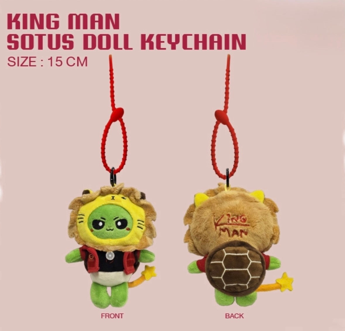 King Man Sotus Doll Keychain