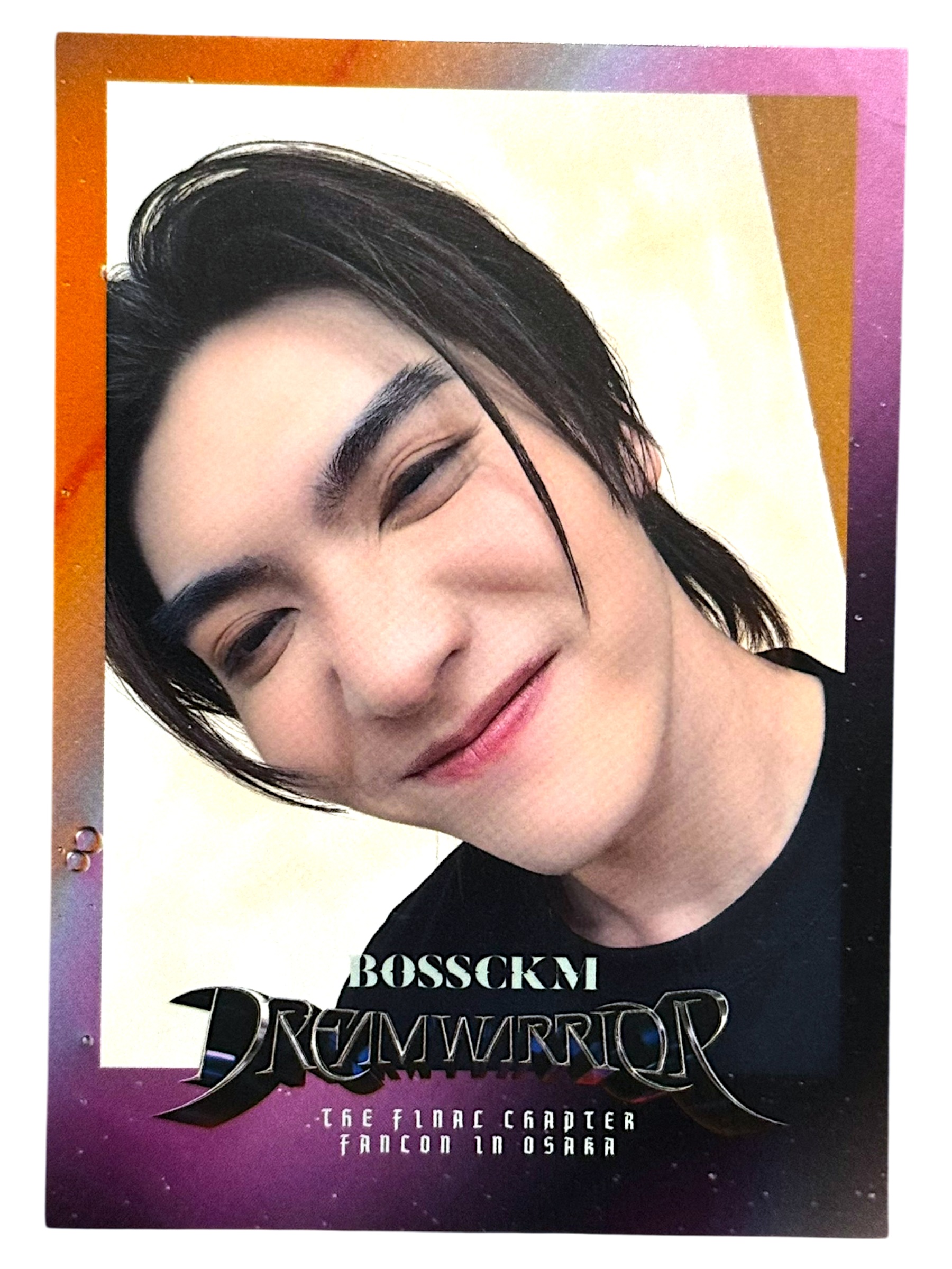 Boss Dream Warrior The Final Chapter Photocard