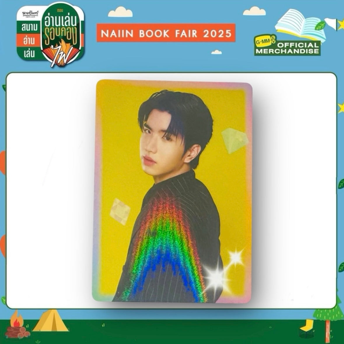 Keen Black in Color Photocard