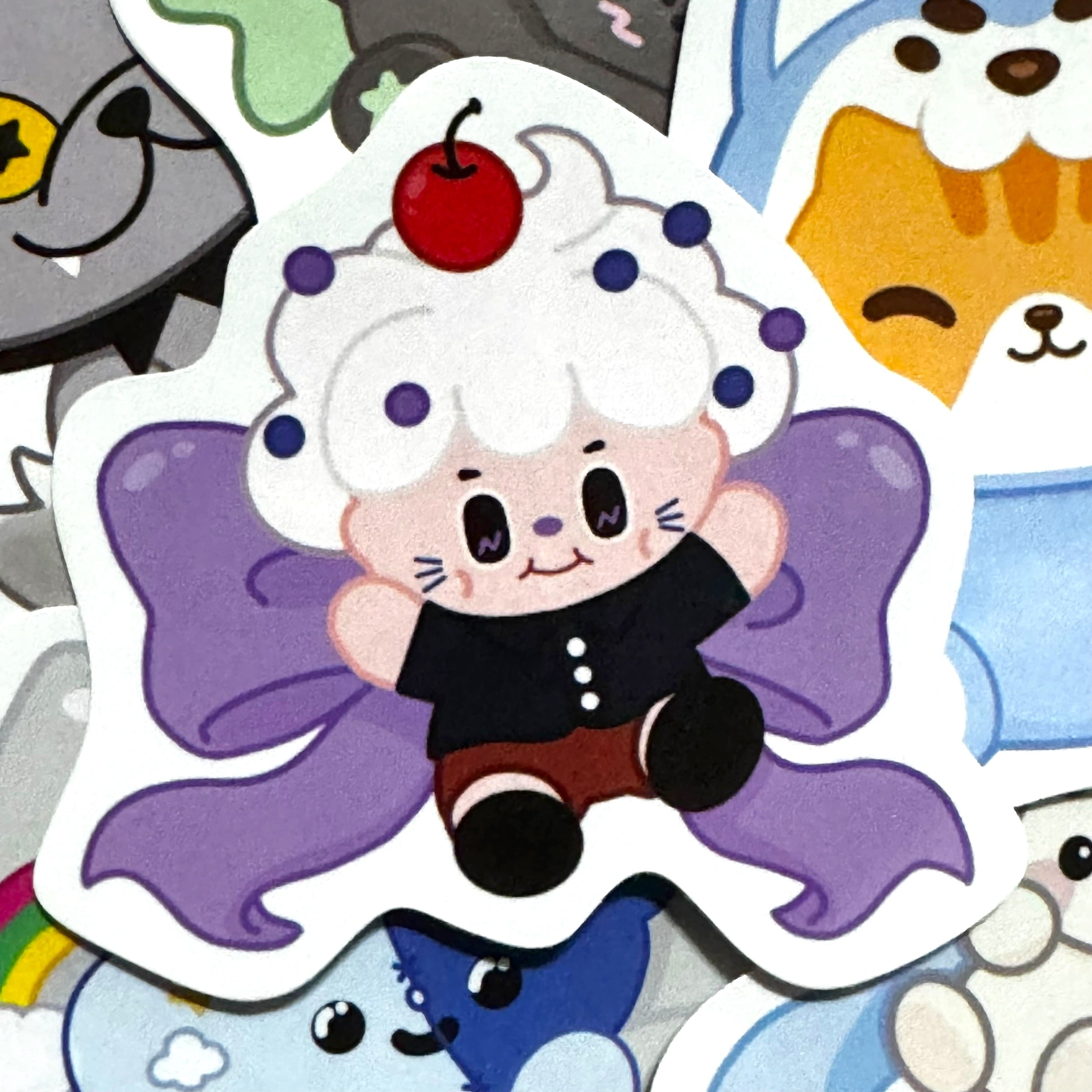 Nilknhake Bow Sticker 3”