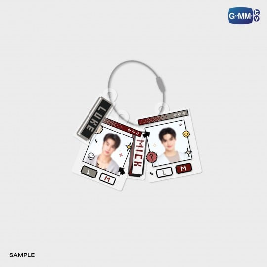 (Preorder) LukeMick Customizable Acrylic Keychain