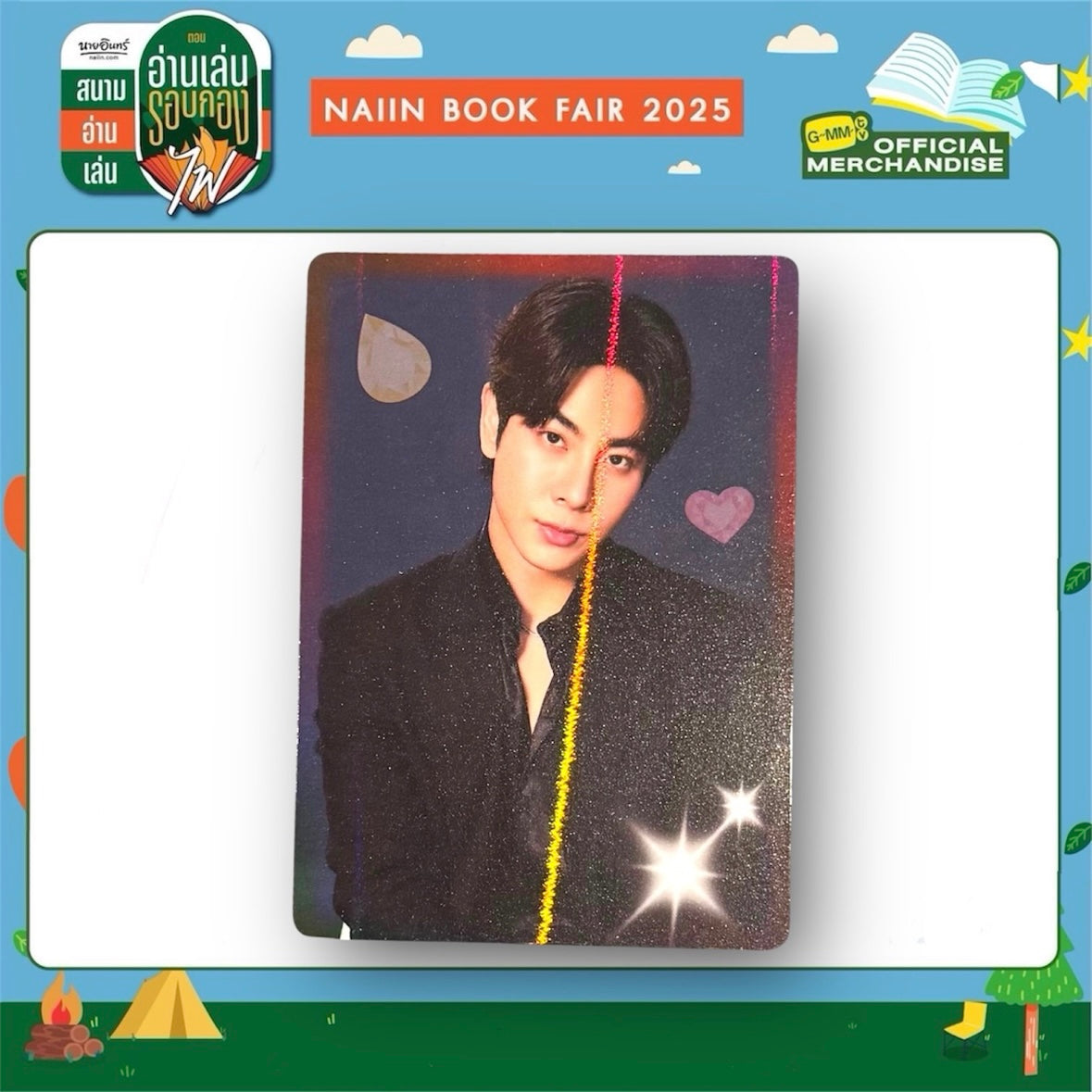 Mix Black in Color Photocard
