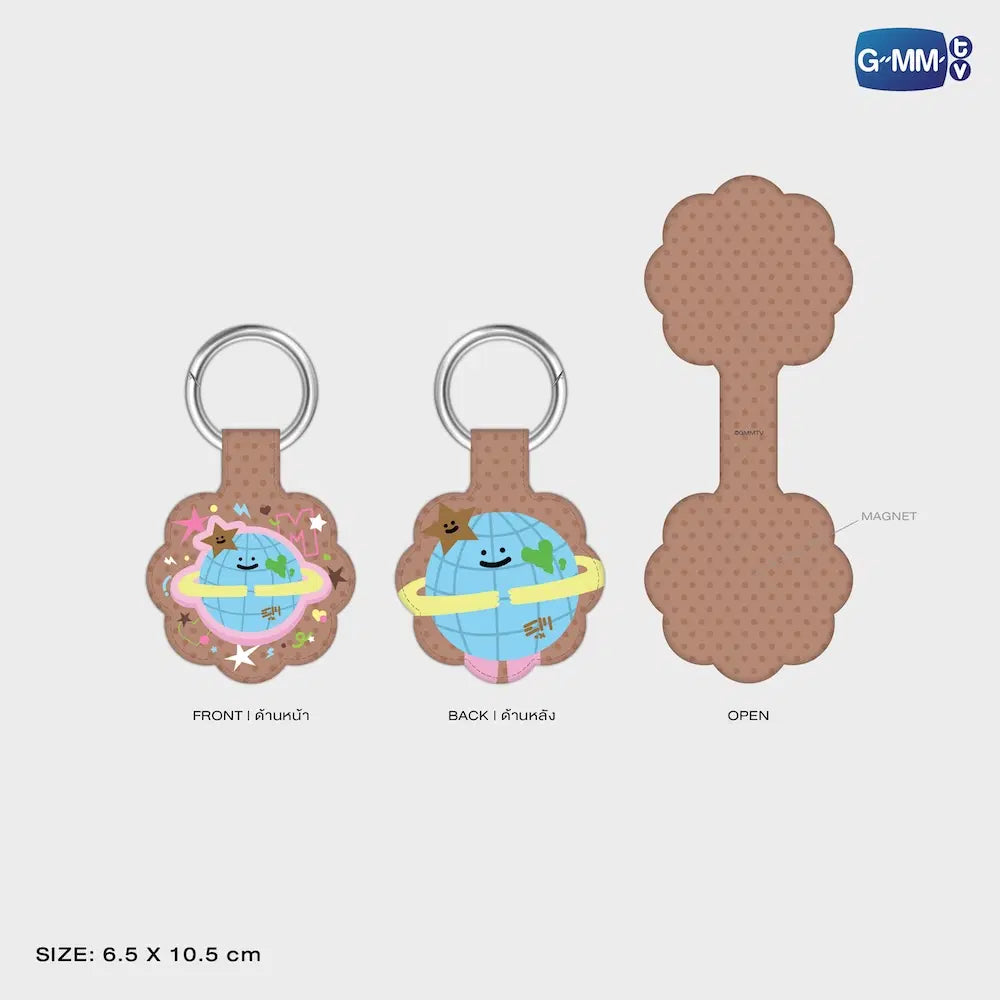 (Preorder) Mr. Saturnworld INF26 Character Magnetic Utility Clip Keychain