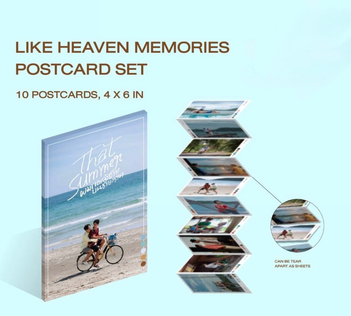 (Preorder) Like Heaven Memories Postcard Set