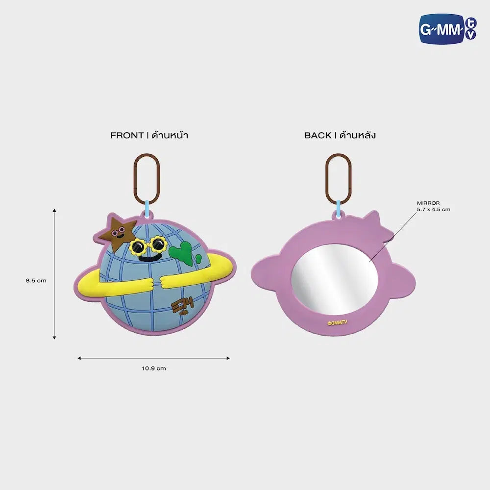 (Preorder) Mr. Saturnworld INF26 Character Mirror Keychain