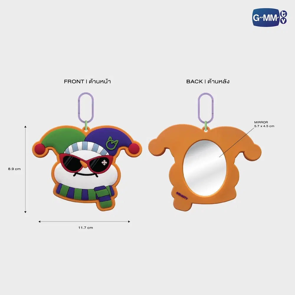(Preorder) Momo INF26 Character Mirror Keychain