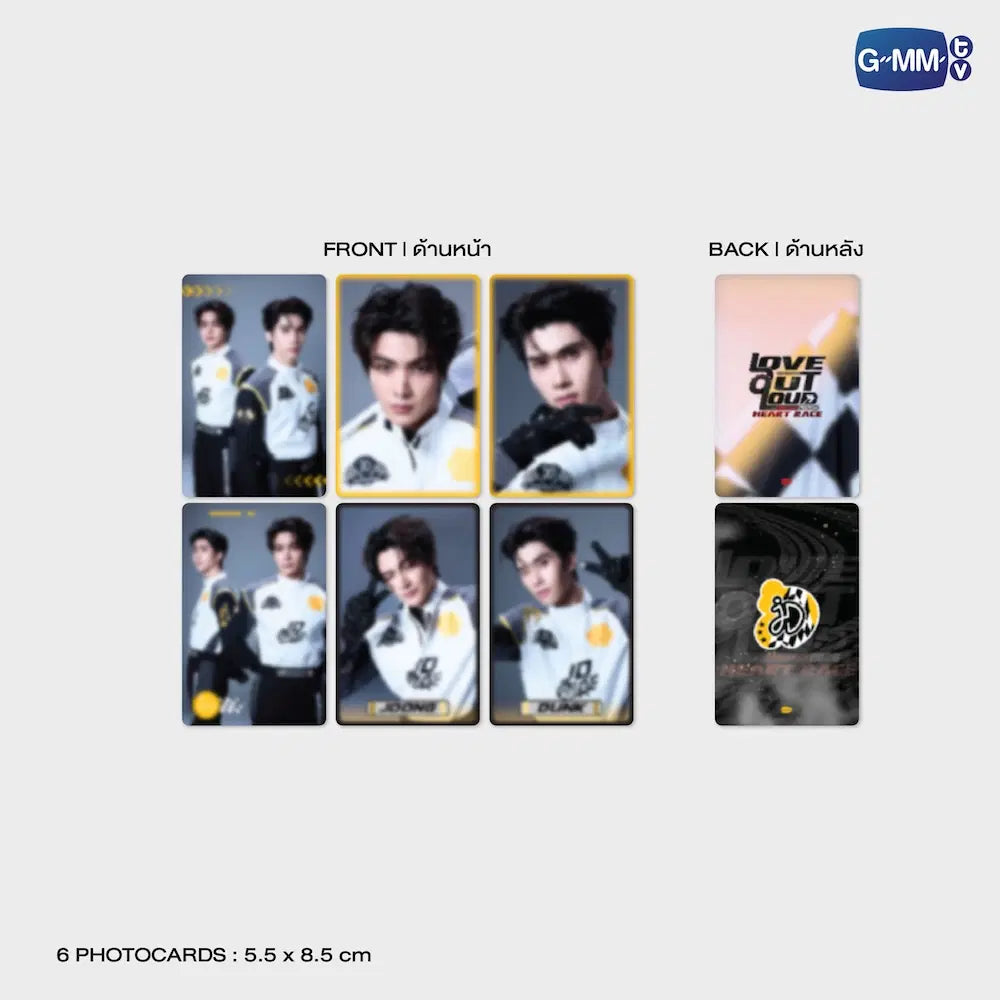 (Awaiting Stock) JoongDunk LOL 2026 Heart Race Photo Set